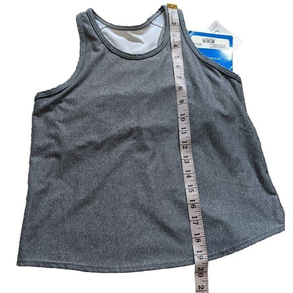 Brooks Power Pro Shimmel Dry Force Gray Tank Top Run Athletic Size Medium - Picture 4 of 10